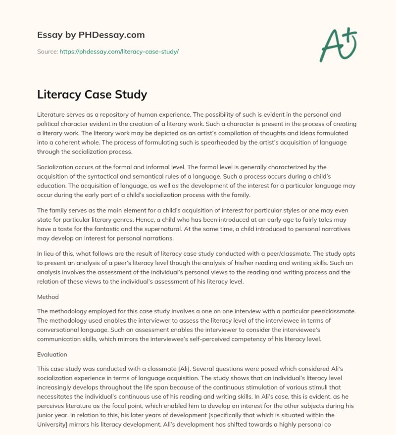 Case Study Literacy Pdf - Best Vintage Textures in High Resolution