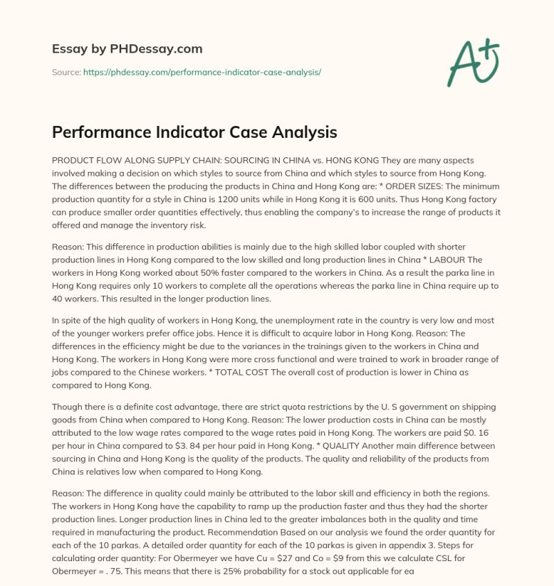 Ima Case Competition Pdf Performance Indicator Swot Analysis - Colorful Wallpaper Collection - HD Quality