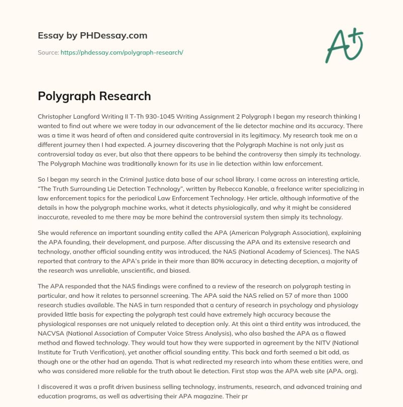 Polygraph Analysis Research Starters Ebsco Research - 4K Minimal Pictures for Desktop