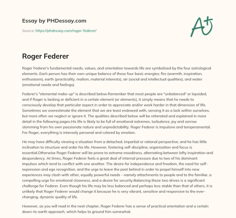 Roger Federer Essay Pdf - Colorful Background Collection - HD Quality
