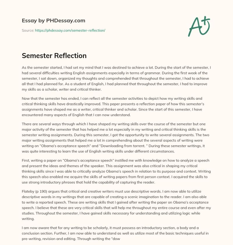 First Quarter Reflection Essay Example Studyhippo Com - Best City Photos in Full HD