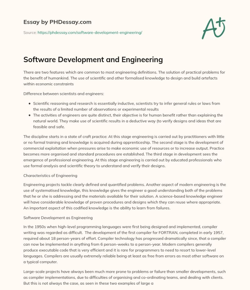 All You Need To Know About Software Engineering Essay Example 1861 - Nature Illustrations - Gorgeous Full HD Collection