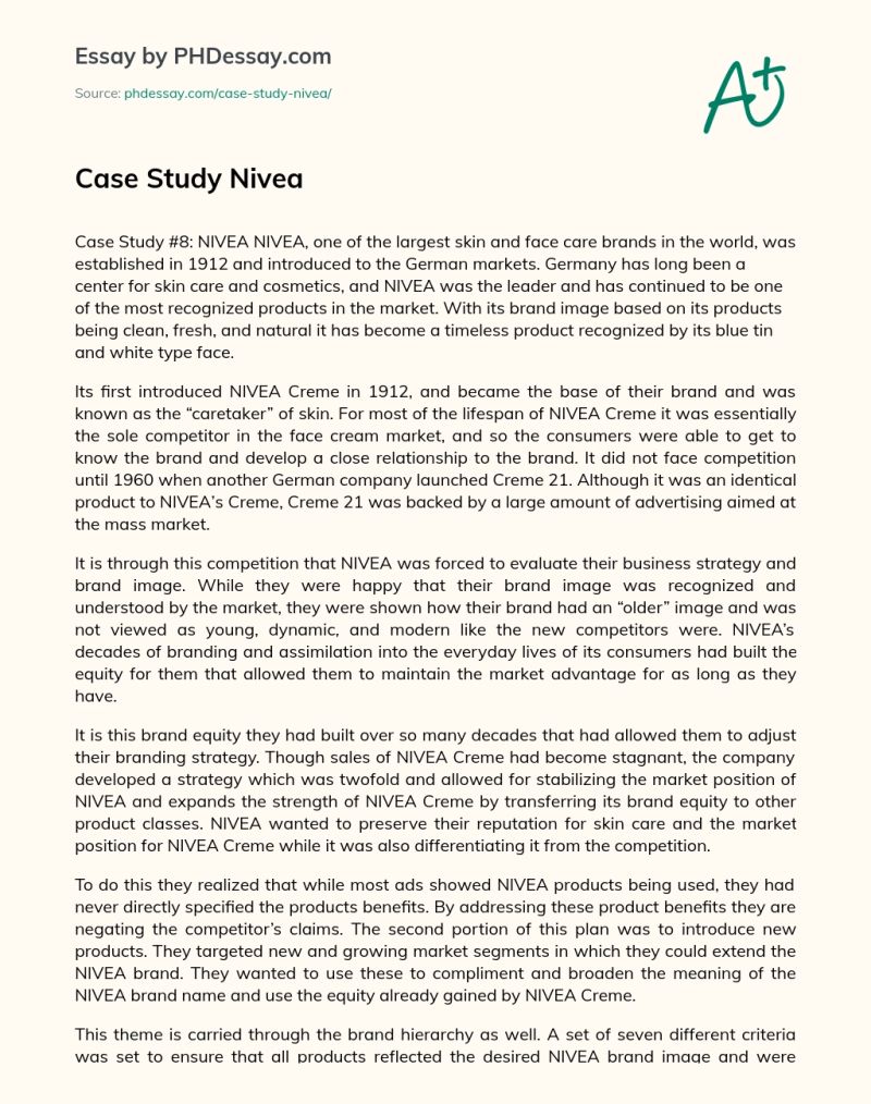 Avon Case Study Essay Example Phdessay Com - Beautiful City Image - HD