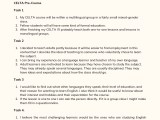 Celta Pre Course Task Essay Example Phdessay
