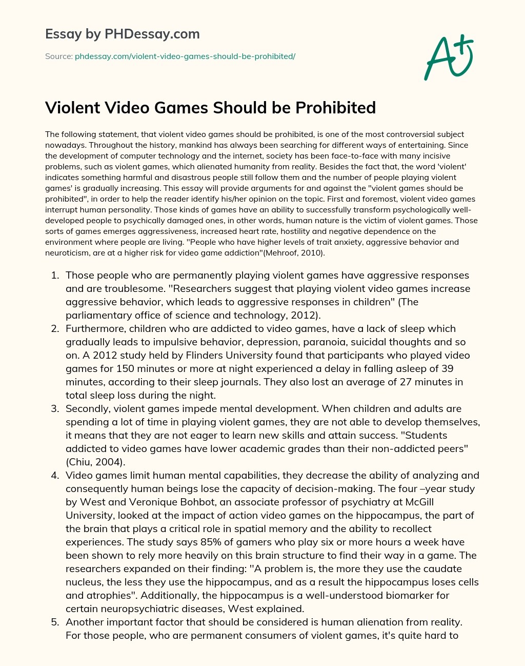 Video Game Addiction Free Essay Example Just thought Id share with you. Video Game Addiction Free Essay Example This condition make anxious for some side.