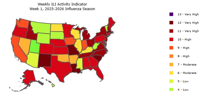 Viral Respiratory Diseases Week 1 2026 District 2 Image 27 