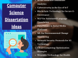 Novel Computer Science Dissertation Topics And Ideas