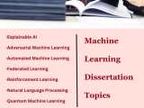 Machine Learning Dissertation Projects