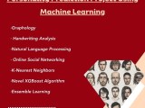 Personality Prediction Project Using Machine Learning Topics