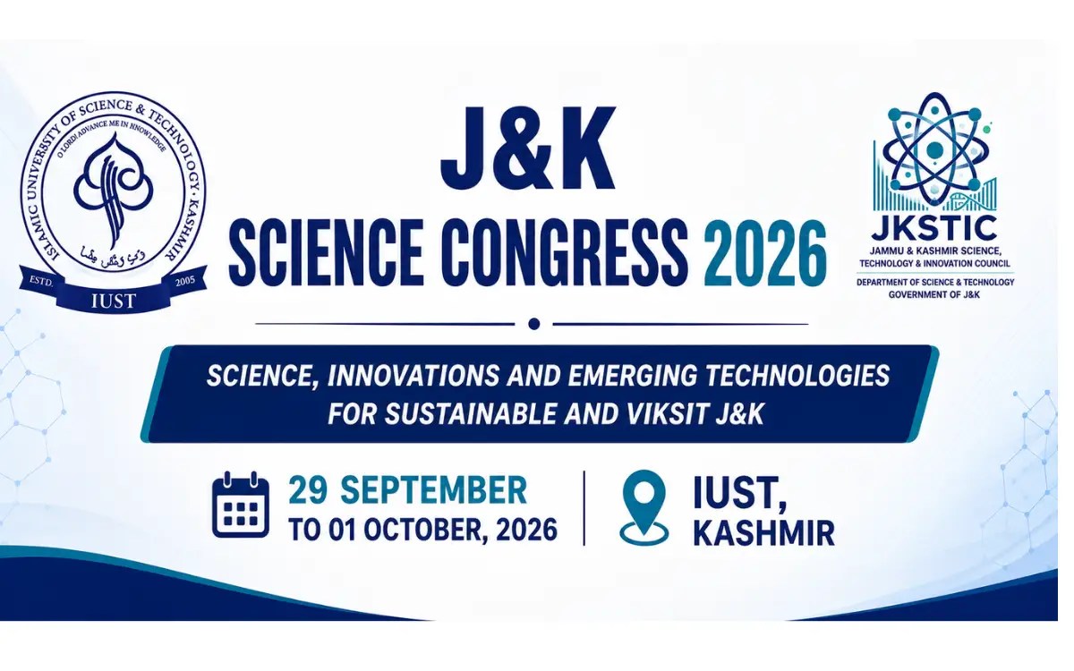Call for Papers: J&K Science Congress 2026