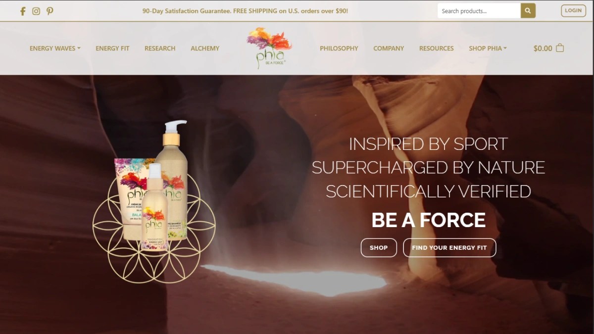 Shop Organic Bioenergetic Skincare & Wellness Products | Phia Lab