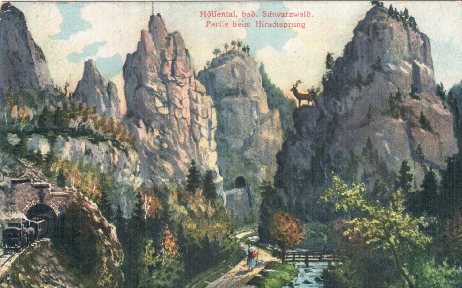 Philaseiten De Motiv Schwarzwald Ansichtskarten Belege Stempel