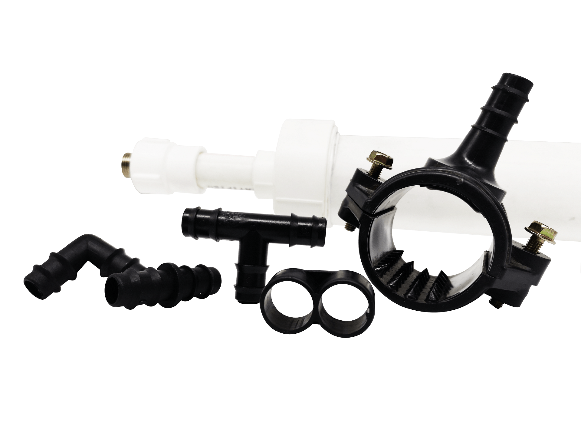 Irrigation pipe fittings