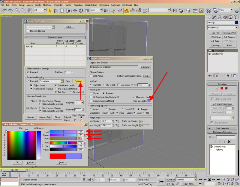 3ds Max Quick Normal Map Question Polycount - Vintage Illustration Collection - Ultra HD Quality