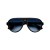 N4.1 Black Frame - Blue Gradient Lens