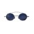 X1.2 Silver Frame - Clear Anti Glare ClipOn:Blue Silver Flashed Lens