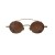 X1.2 Gold Frame - Clear Anti Glare ClipOn:Brown Gold Flashed Lens
