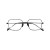 X17.1 Black Frame - Clear Lens