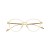 X38 Ivory/Gold Frame - Clear Lens
