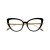 X39 Black/Gold Frame - Clear Lens