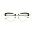 X41 Black/Gold Frame - Clear Lens