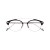 X42 Black/Silver Frame - Clear Lens