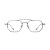 X49 Silver Frame - Clear Lens