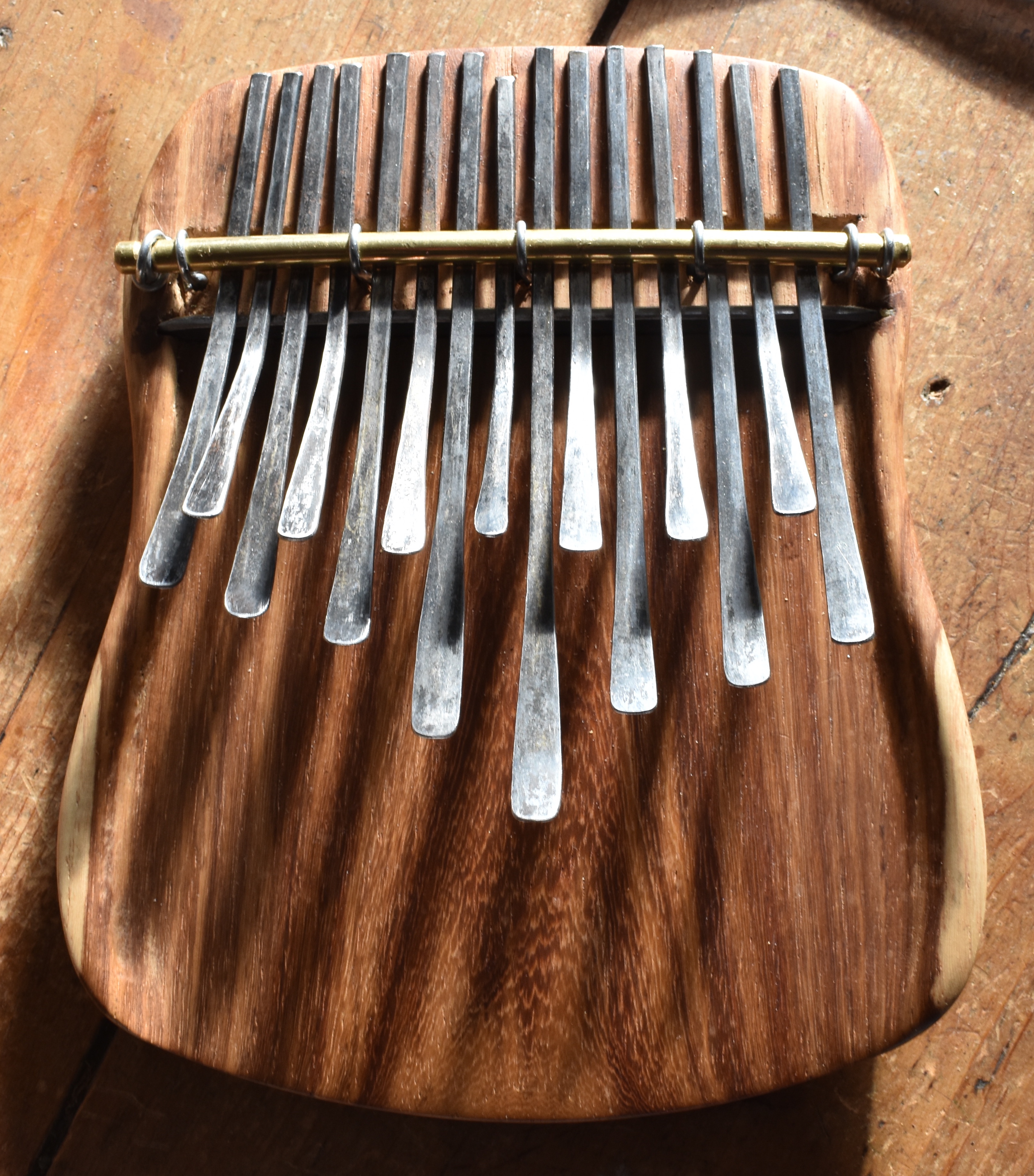 6 note scale karimba