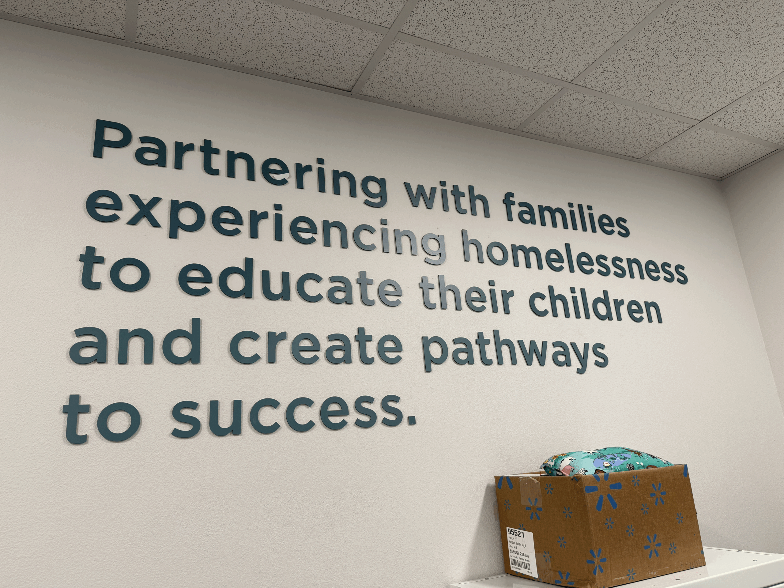 text on a wall
