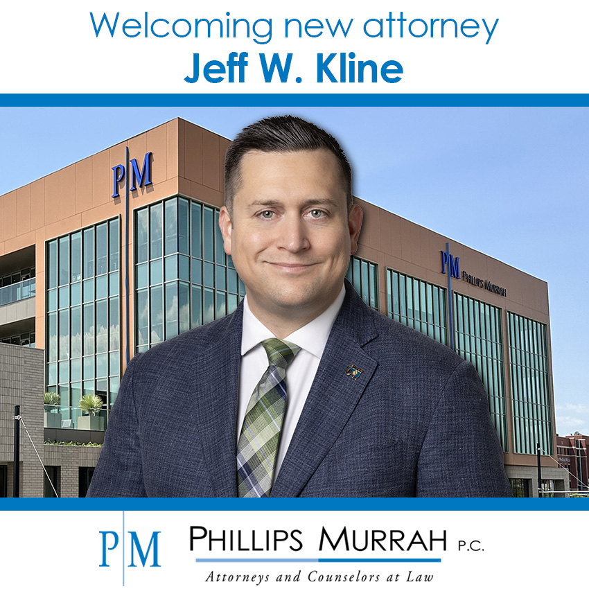 New Attorney Jeff Kline