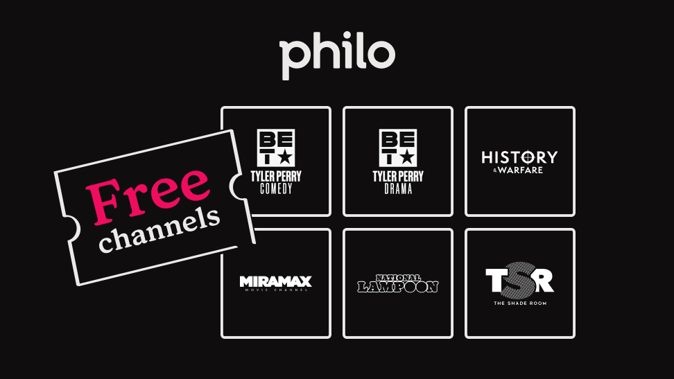6 New Free Channels for Philo: BET x Tyler Perry Comedy, The Shade Room, Miramax Movie Channel and More