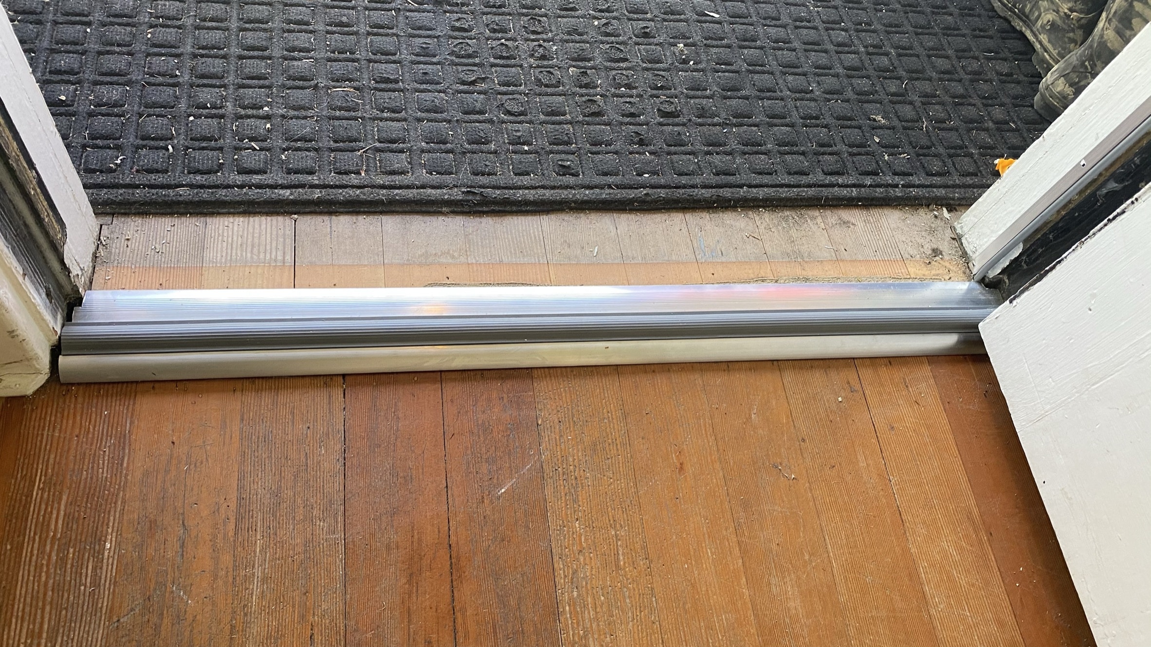 exterior door threshold replacement