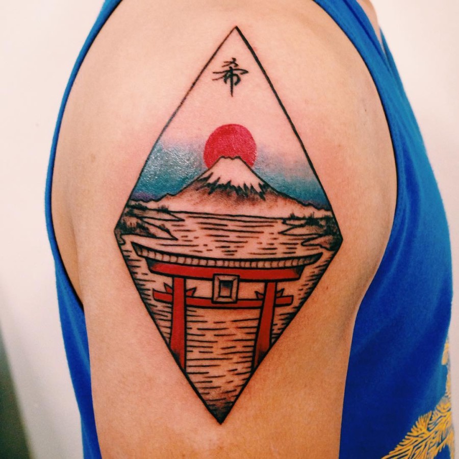 Tato keren di punggung cowok, tato di punggung paling bagus, tato punggung kecil, tato salib di punggung, tato punggung simple, tato di . 28 Tato Menakjubkan Bertema Traveling