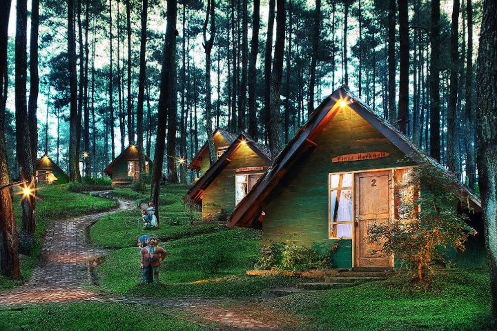 Cikole bandung, kawasan wisata alam terpadu yang selalu asri