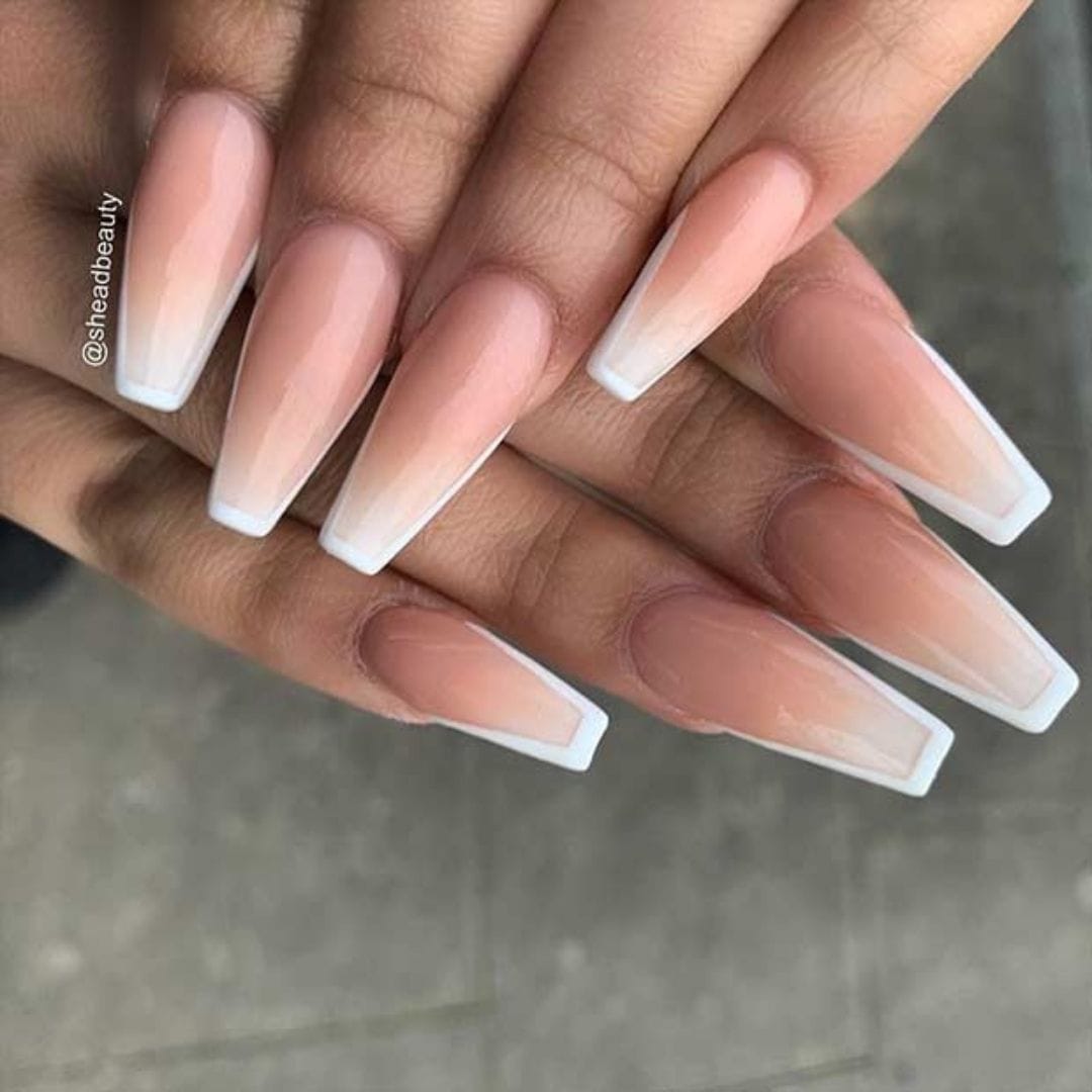 20 white tip nails ideas for a stunning look