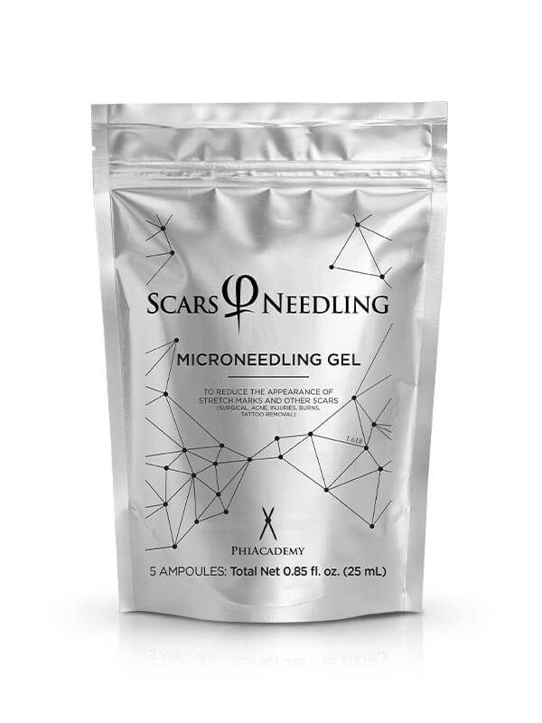 Phi Scars Microneedling Gel PhiBrows Shop USA & Canada
