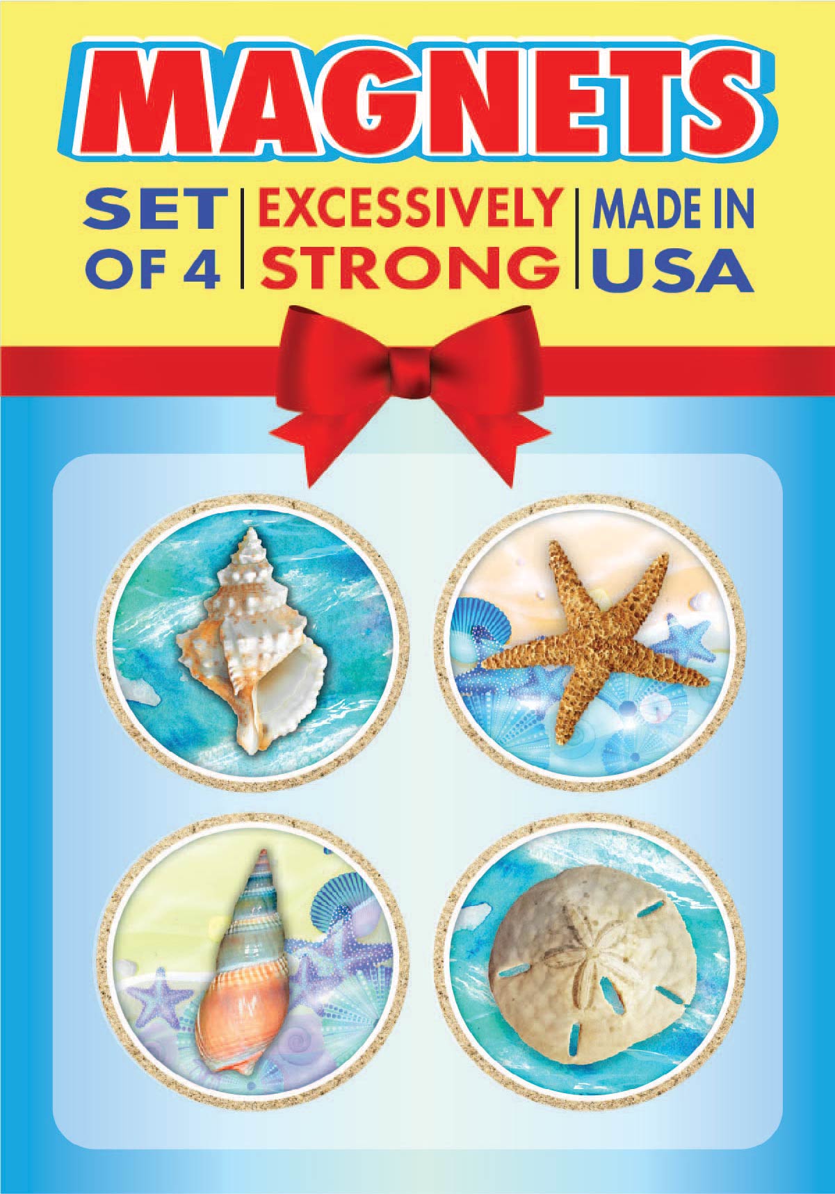 seashells and starfish