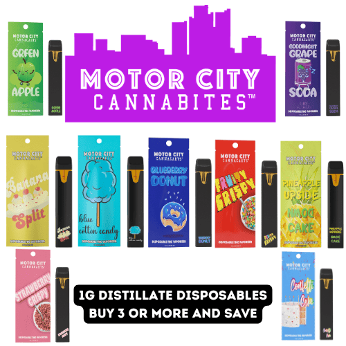 Motor City Cannabites - 1g - Disposable