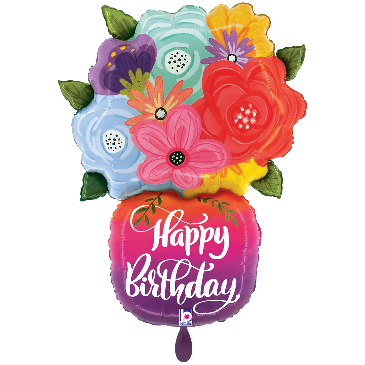 Happy-Birthday-Ballon bei Phoenix Ballons