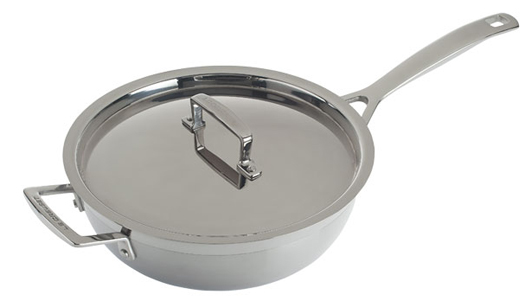 3-ply Stainless Steel Chef's Pan