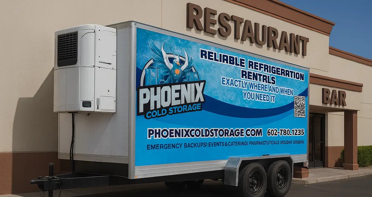cold storage trailers for phoenix restaurants