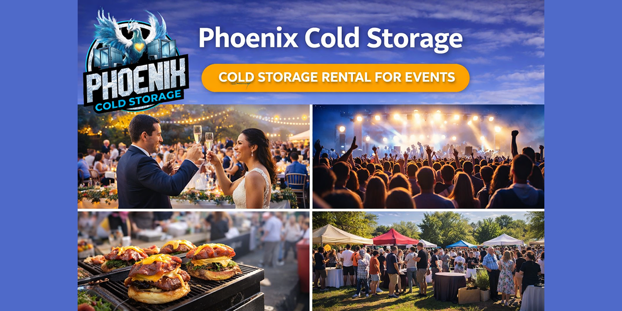 cold storage rentals for events by Phoenix Cold Storage