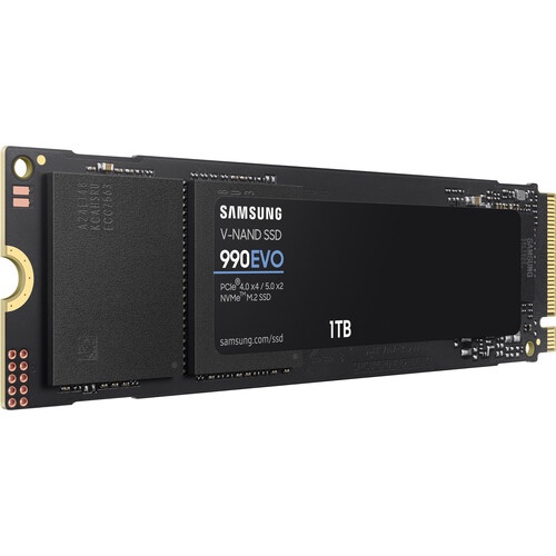 Samsung 1TB 990 EVO PCIe 4.0 x4 / 5.0 x2 M.2 Internal SSD