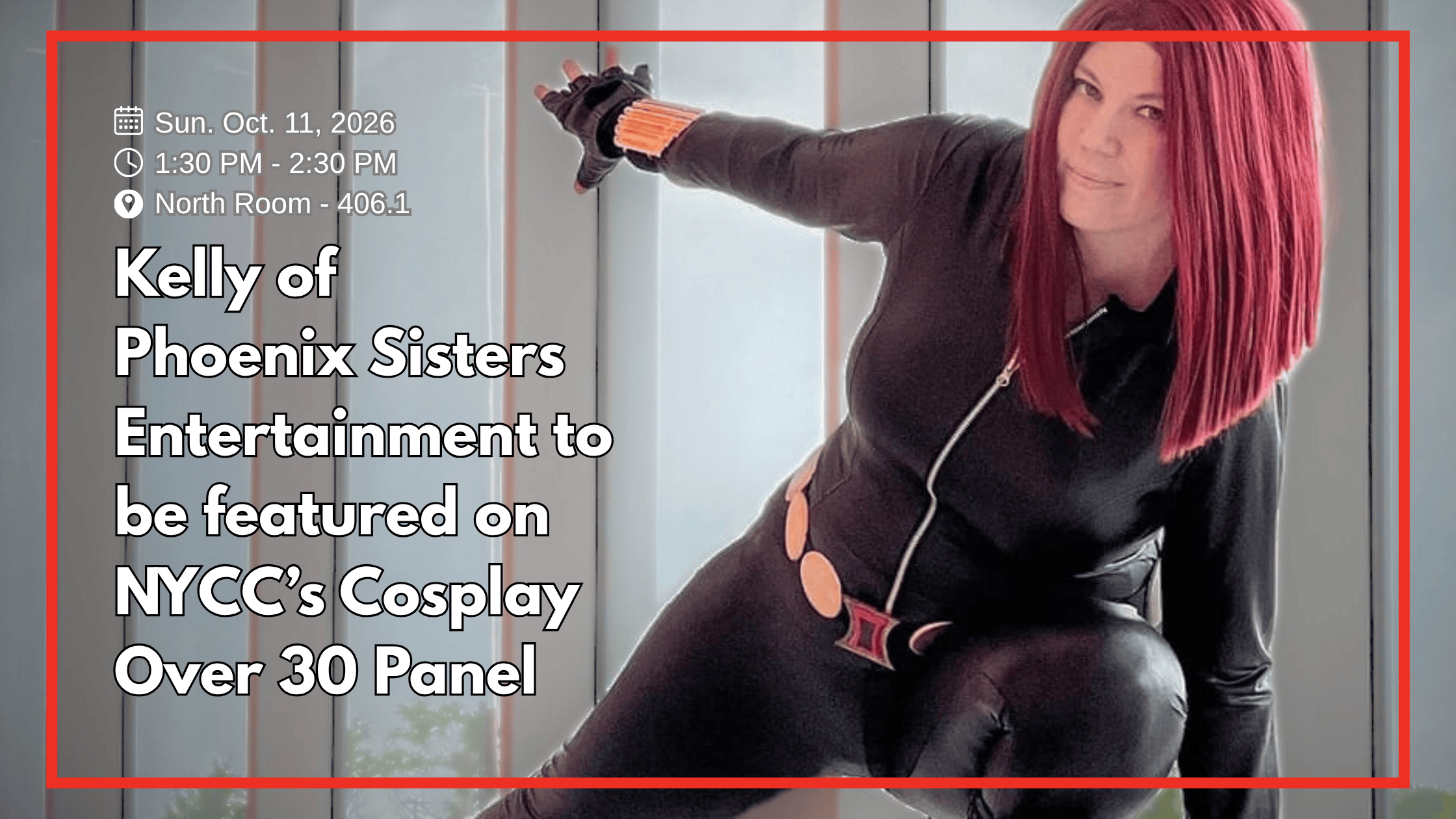 Phoenix Sister Kelly is a Panelist at New York Comic Con
