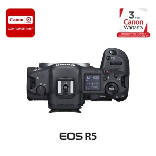 Canon EOS R5 Mirrorless Digital Camera (Body Only)