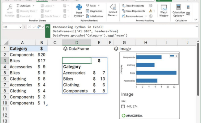 Microsoft Introduces Python Integration In Excel