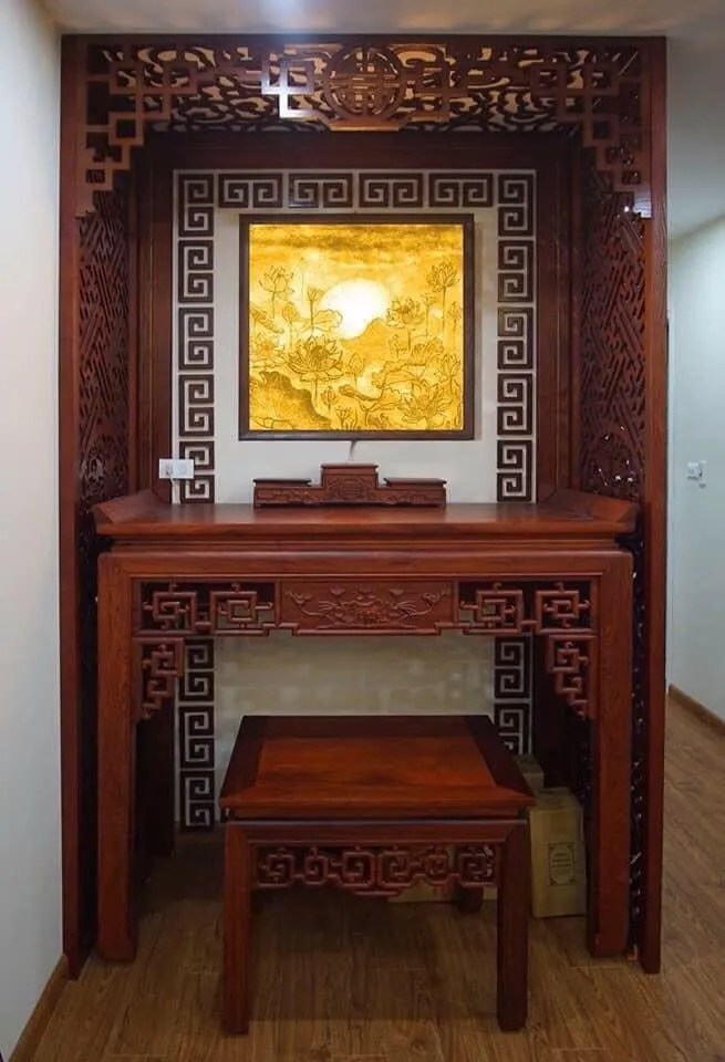 Tranh trúc chỉ hoa sen TC101