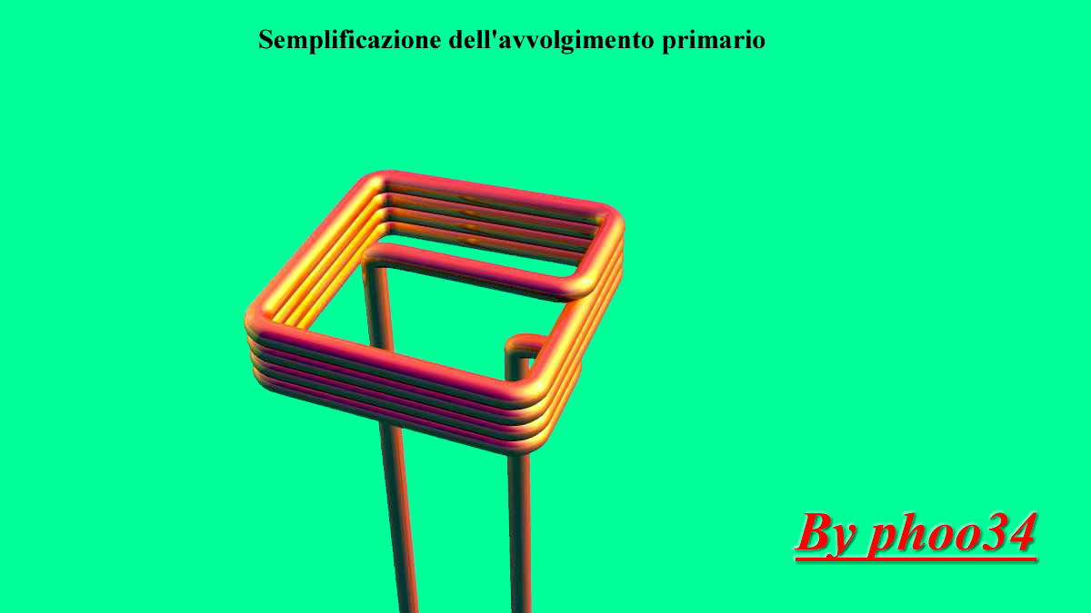 Bobina primaria dello ZED