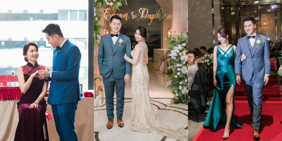 婚禮籌備·蒂米琪，我的文定旗袍、二進、送客禮服