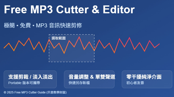 MP3 剪輯神器好幫手|Free MP3 Cutter 免費工具下載 + 使用技巧大全 MP3 剪輯神器好幫手|Free MP3 Cutter 免費工具下載 + 使用技巧大全